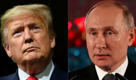 President-elect Donald Trump, left, had a phone call with Russian President Vladimir Putin, right, where he allegedly gave Putin a warning regarding the war in Ukraine.