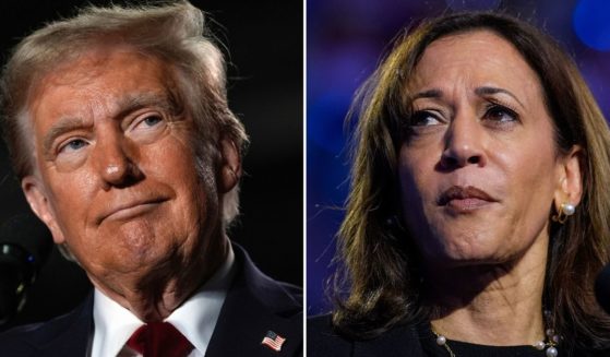 Tuesday's election between former President Donald Trump, left, and Vice President Kamala Harris, right, could be defining moment in U.S. history.