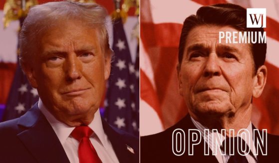 Like President Ronald Reagan, right, Donald Trump appears to be facing much better prospects this time around, compared to what he would have faced had he prevailed in his previous attempt.