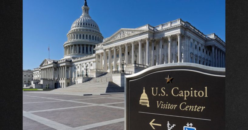 The Capitol Plaza Visitor Center was closed Tuesday as officers investigated after a man smelling strongly of fuel was arrested. He was carrying a torch and other incendiary devices, according to news reports.