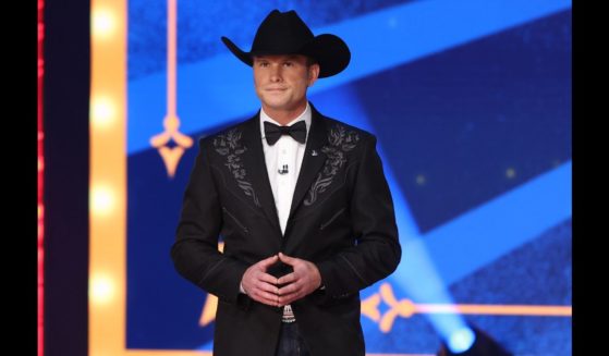 Host Pete Hegseth speaks onstage during the 2023 FOX Nation Patriot Awards at The Grand Ole Opry on November 16, 2023 in Nashville, Tennessee.