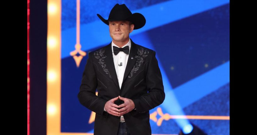 Host Pete Hegseth speaks onstage during the 2023 FOX Nation Patriot Awards at The Grand Ole Opry on November 16, 2023 in Nashville, Tennessee.