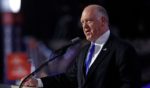 Former Acting Director of Immigration and Customs Enforcement (ICE) Thomas Homan speaks during the third day of the 2024 Republican National Convention at the Fiserv Forum in Milwaukee, Wisconsin, on July 17, 2024.