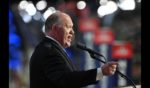 Former Acting Director of Immigration and Customs Enforcement Thomas Homan speaks on stage on the third day of the Republican National Convention at the Fiserv Forum on July 17, 2024 in Milwaukee, Wisconsin.