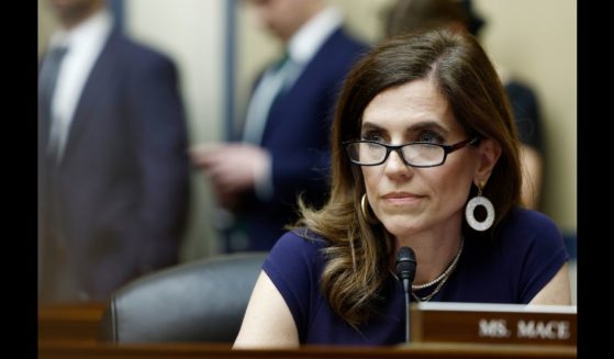 Rep. Nancy Mace (R-SC) speaks during a hearing with the House Oversight and Accountability committee in the Rayburn House Office Building on April 11, 2024 in Washington, DC.