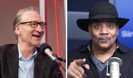 (L) Bill Maher visits The Megyn Kelly Show at the SiriusXM Studios on May 20, 2024 in New York City. (R) Neil deGrasse Tyson visits SiriusXM at SiriusXM Studios on October 29, 2024 in New York City.