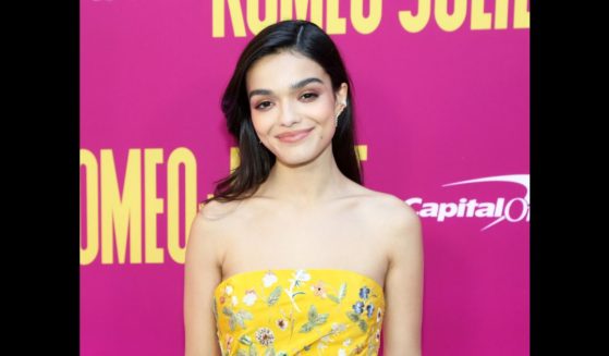 Rachel Zegler poses at the opening night of "Romeo + Juliet" on Broadway at The Circle in the Square Theatre on October 24, 2024 in New York City.