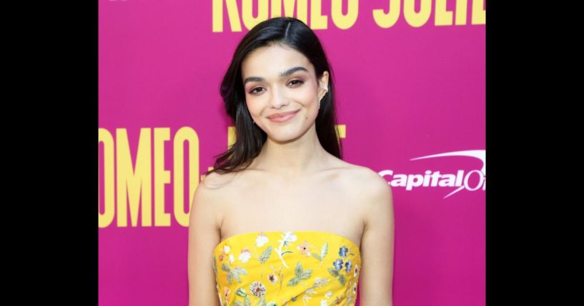 Rachel Zegler poses at the opening night of "Romeo + Juliet" on Broadway at The Circle in the Square Theatre on October 24, 2024 in New York City.