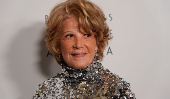 Linda Lavin arrives at the 33rd annual Producers Guild Awards in Los Angeles, California, on March 19, 2022.