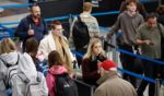 Travelers wait in line at a security checkpoint at O'Hare International Airport in Chicago, Illinois, on November 22, 2024, ahead of the Thanksgiving holiday.