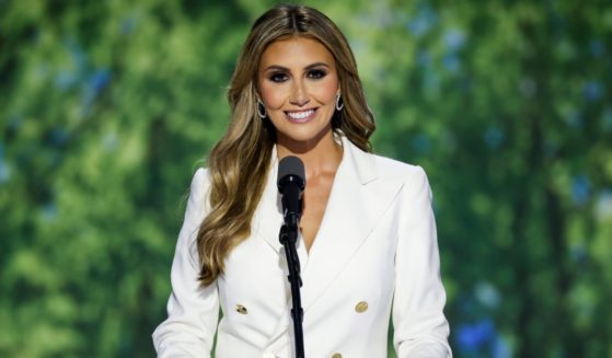 Alina Habba, attorney for now-President-elect Donald Trump, speaks on stage on the fourth day of the Republican National Convention in Milwaukee, Wisconsin, on July 18.