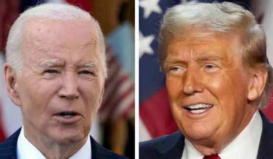 In a Marquette Law School Poll released Wednesday, President-elect Donald Trump, right, had a strong approval rating for his first term, while President Joe Biden, left, received an all-time low approval rating.