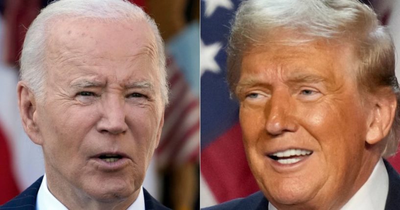 President Joe Biden’s, left, pardon of son Hunter Biden is now being used by the legal team for President-elect Donald Trump, right.