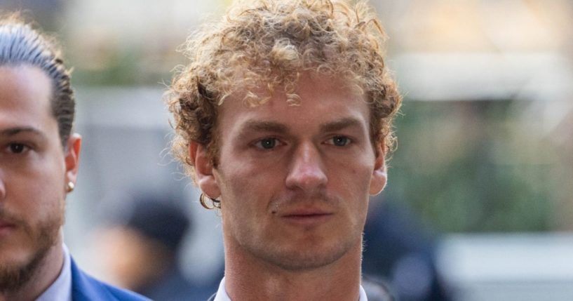 Daniel Penny arrives at the Manhattan Criminal Court in New York City on Thursday.