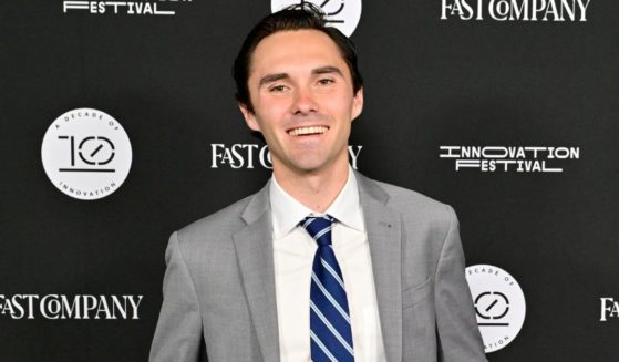 David Hogg attends the Fast Company Innovation Festival 2024 in New York City on Sept. 17.