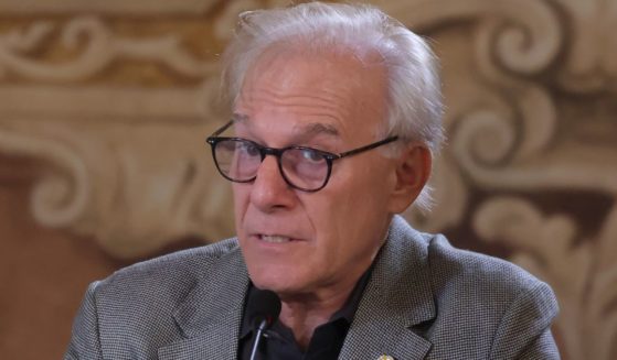 David Ignatius, a Washington Post columnist and MSNBC panel member, seen in a 2022 photo, expressed concerns about one of President-elect Donald Trump's latest nominees.