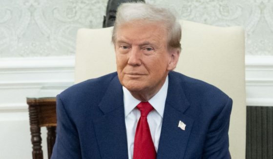 President-elect Donald Trump visits with President Joe Biden in the Oval Office of the White House in Washington, D.C., on Nov. 13.