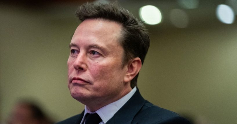 Elon Musk, seen in a November photo, is doing battle with the SEC over his purchase of social media platform Twitter, which he later renamed X.