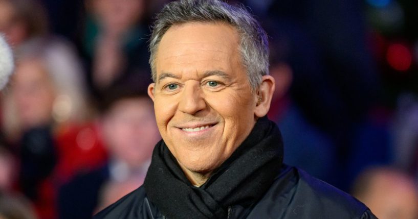 Greg Gutfeld hosts the Fox News 4th annual all-American Christmas Tree lighting at Fox News Channel Studios in New York City on Nov. 20, 2023.