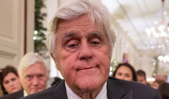 Jay Leno attends the The Kennedy Center Honorees reception at The White House in Washington, D.C., on Dec. 3, 2023.