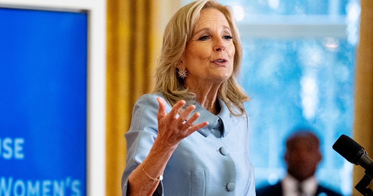 Watch: Audience Cracks Up When Jill Biden Appears to Troll Kamala Harris During White House Speech