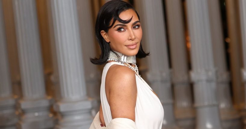 Kim Kardashian attends the 2024 LACMA Art+Film Gala in Los Angeles, California, on Nov. 2.