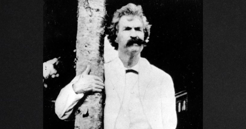 Author Samuel Clemens, better known by his pen name, Mark Twain, is seen in an undated file photo.