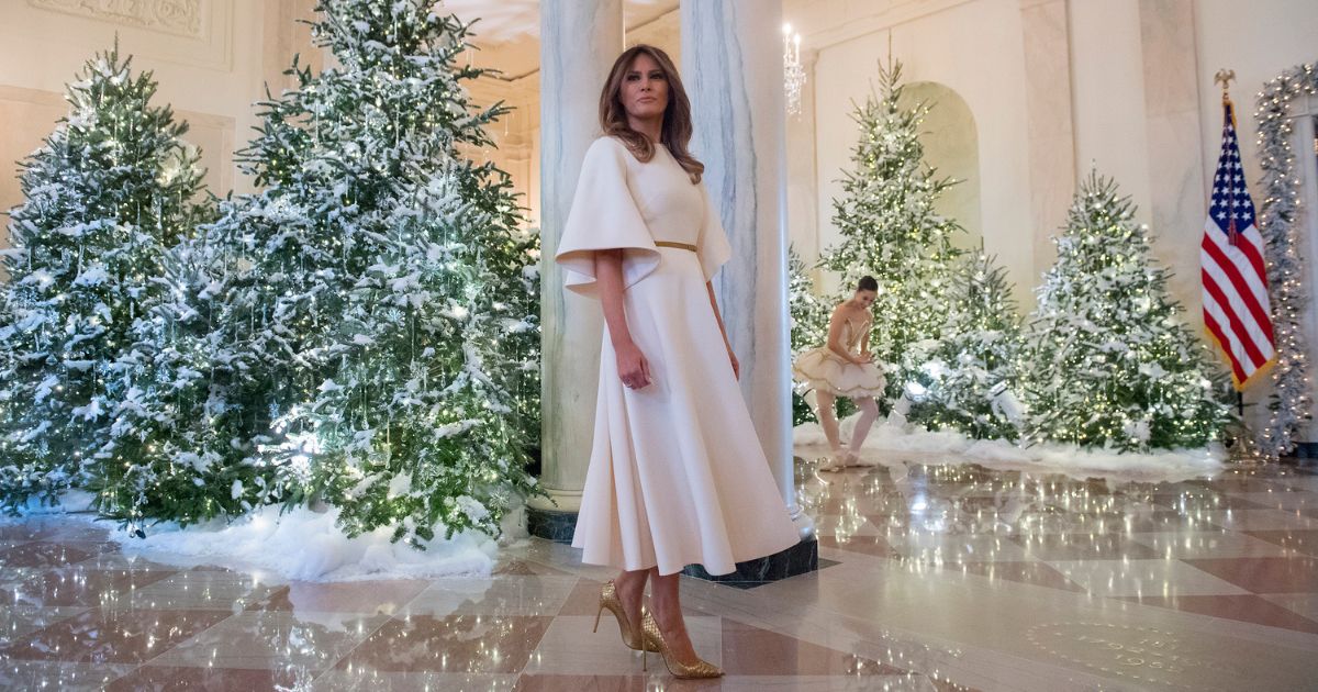 Melania Will Make White House Christmas Decorations Great Again