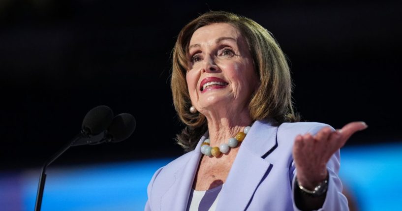 Former House Speaker Rep. Nancy Pelosi, a California Democrat, is seen in an August photo. An older video clip has resurfaced in which Pelosi provides details on a smear tactic often employed by political operatives.