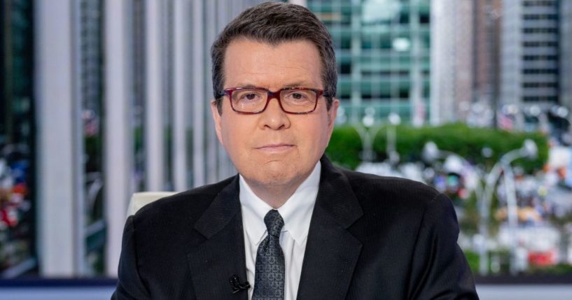 Neil Cavuto is pictured while filming a segment of "Cavuto Coast To Coast" at Fox Business Network Studios in New York City on Sept 19, 2022.