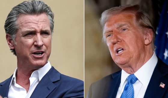 California Gov. Gavin Newsom, left, was quick to declare a state of emergency over bird flu. Was his move calculated to hurt President-elect Donald Trump?