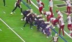 On Sunday, a clock error by officials allowed the New Orleans Saints, left, time to spike the ball and subsequently score a touchdown before failing on the two-point conversion and losing to the Washington Commanders, right.