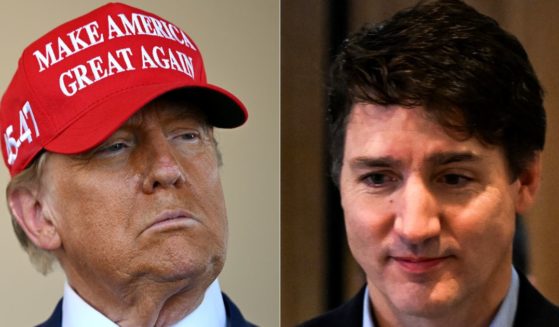 Canadian Prime Minister Justin Trudeau, right, met with President--elect Donald Trump, left, in Florida on Friday, and upon his return to Canada, the country began making changes to its border security.