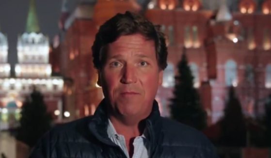 On Tuesday, Tucker Carlson posted a video from Moscow, Russia, explaining that he is back in the country as the U.S. and Russia have entered into a “hot war” - meaning they are teetering on nuclear war.