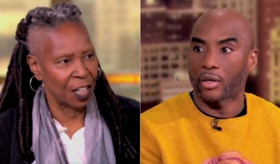 On Wednesday, Charlamagne tha God, right, got into a debate with "The View" co-host Whoopi Goldberg, left, over President Joe Biden's pardon of son Hunter Biden and the objectivity of Democrats.