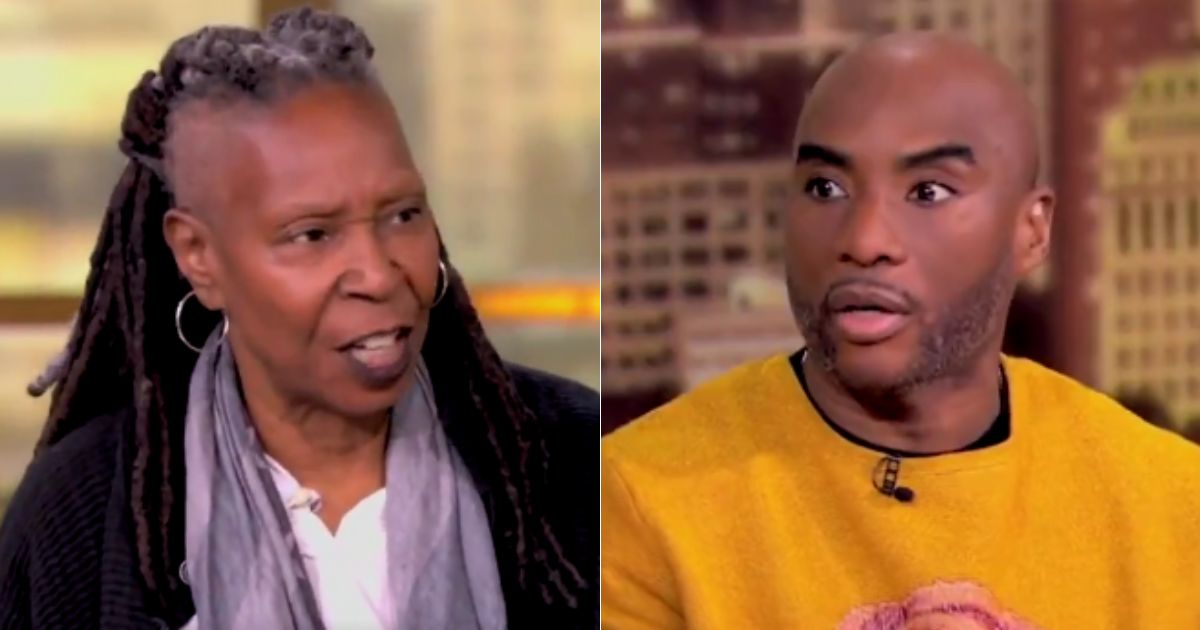 On Wednesday, Charlamagne tha God, right, got into a debate with "The View" co-host Whoopi Goldberg, left, over President Joe Biden's pardon of son Hunter Biden and the objectivity of Democrats.