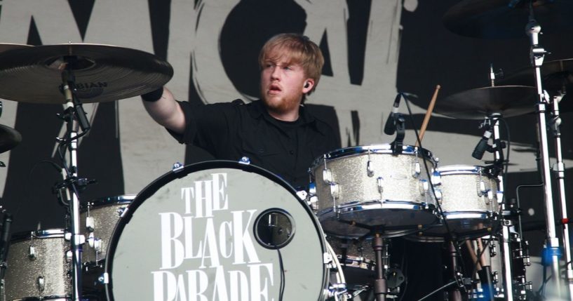 Bob Bryar of My Chemical Romance performs on stage at the Sydney leg of the Big Day Out Festival 2007 at the Sydney Showground on January 25, 2007 in Sydney, Australia.