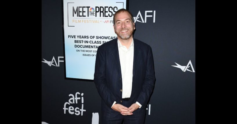 Chuck Todd attends the 2021 AFI Fest - "Meet The Press" Photo Call at TCL Chinese 6 Theatres on November 11, 2021 in Hollywood, California.