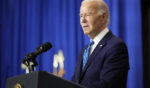 President Joe Biden speaks at the Department of Labor in Washington, D.C., on Dec. 16.