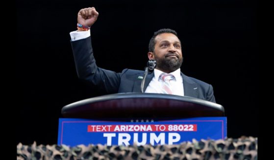 Former Chief of Staff to the U.S. Secretary of Defense Kash Patel speaks during a campaign rally for U.S. Republican presidential nominee, former President Donald Trump at Findlay Toyota Center on October 13, 2024 in Prescott Valley, Arizona.