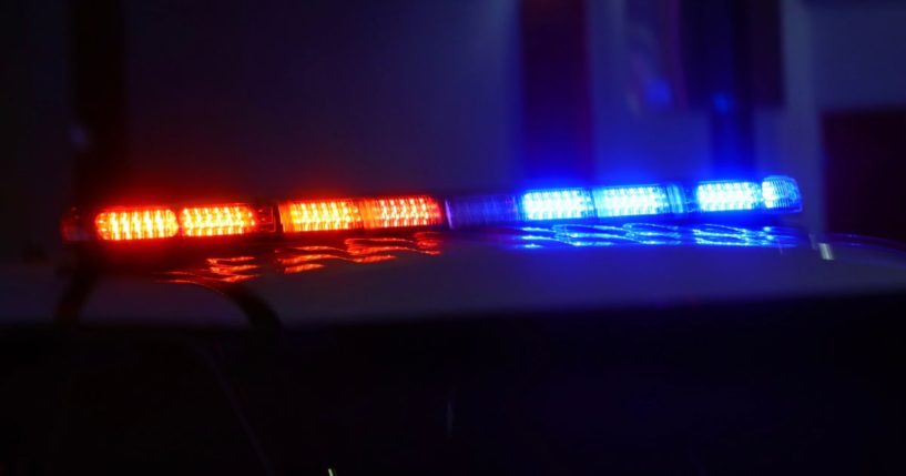 This Getty stock image shows police sirens at night.