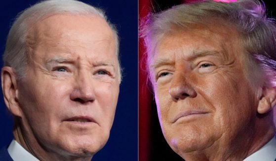 President Donald Trump, right, faced criticism this week after putting a pause on federal grant spending, but then-President Joe Biden, left, faced no such backlash when he paused federal spending during his administration.