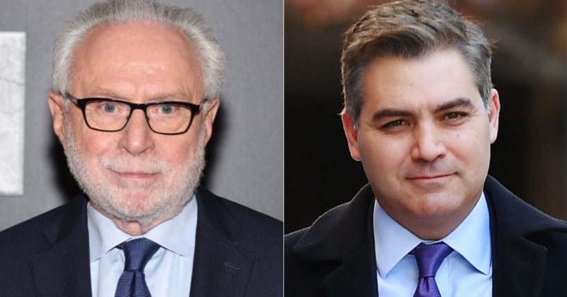 CNN is going through a scheduling change, which will see Wolf Blitzer, left, shift to a morning show while Jim Acosta, right, may be pulled from the lineup.