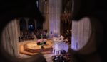 President Joe Biden delivers a eulogy during state funeral services of former President Jimmy Carter Thursday at the National Cathedral in Washington, D.C.