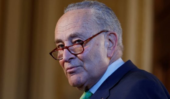 Senate Minority Leader Chuck Schumer speaks during a news conference on drug price negotiations with Medicare at the U.S. Capitol in Washington, D.C., on Wednesday.