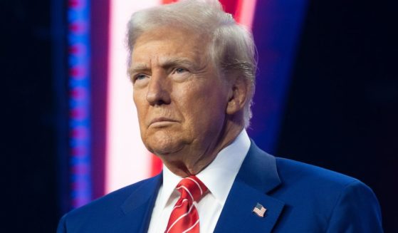 President-elect Donald Trump looks on during Turning Point USA's AmericaFest in Phoenix, Arizona, on Dec. 22.