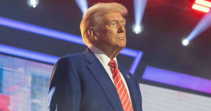 President-elect Donald Trump speaks during Turning Point USA''s AmericaFest in Phoenix, AZ, on Dec. 22.