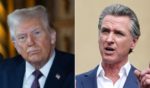 President-elect Donald Trump blamed California Gov. Gavin Newsom, right, for water shortages that hampered efforts to fight wildfires that have ravaged the Los Angeles area.