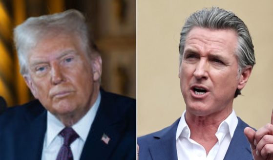 President-elect Donald Trump blamed California Gov. Gavin Newsom, right, for water shortages that hampered efforts to fight wildfires that have ravaged the Los Angeles area.