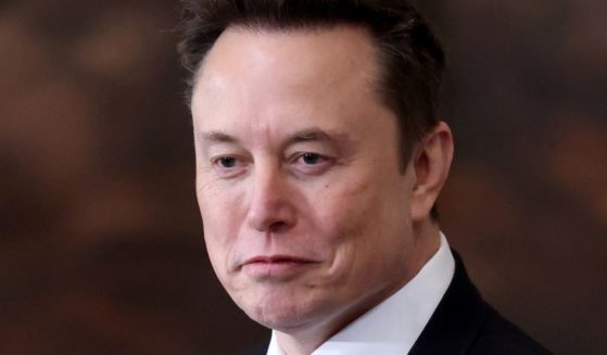 Elon Musk arrives for the inauguration of President Donald Trump in the U.S. Capitol Rotunda in Washington, D.C., on Jan. 20.